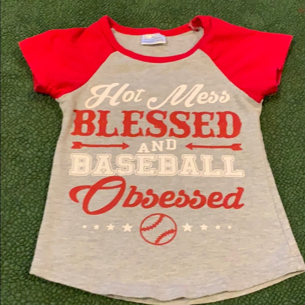 Baseball Baby Girl Shirt